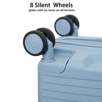 PP Luggage - 28" - Grey Blue