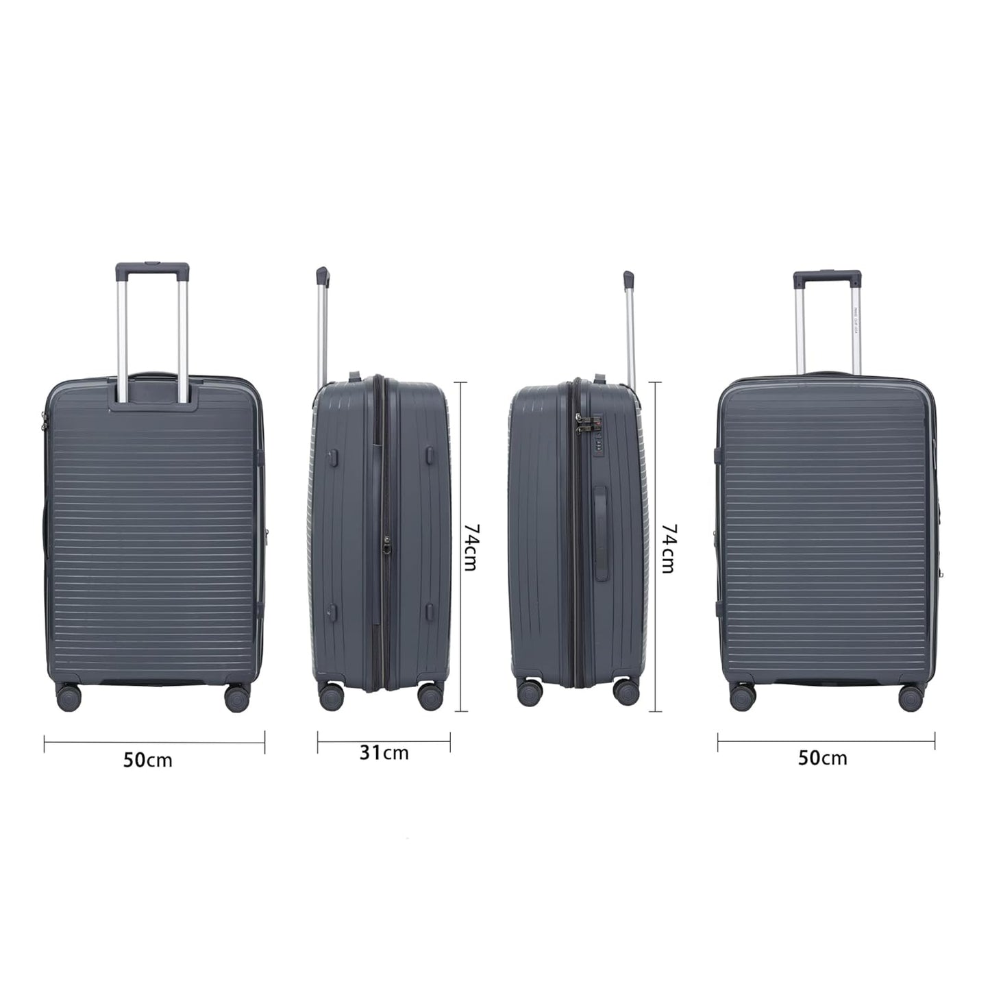 PP Luggage - 28" - Dark Grey