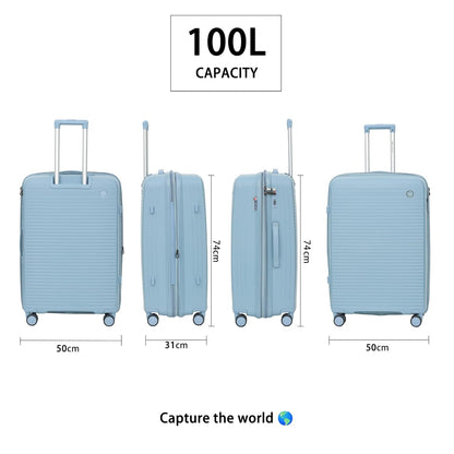 PP Luggage - 28" - Blue Grey