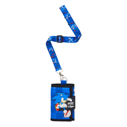 Sonic The Hedgehog Lanyard Wallet
