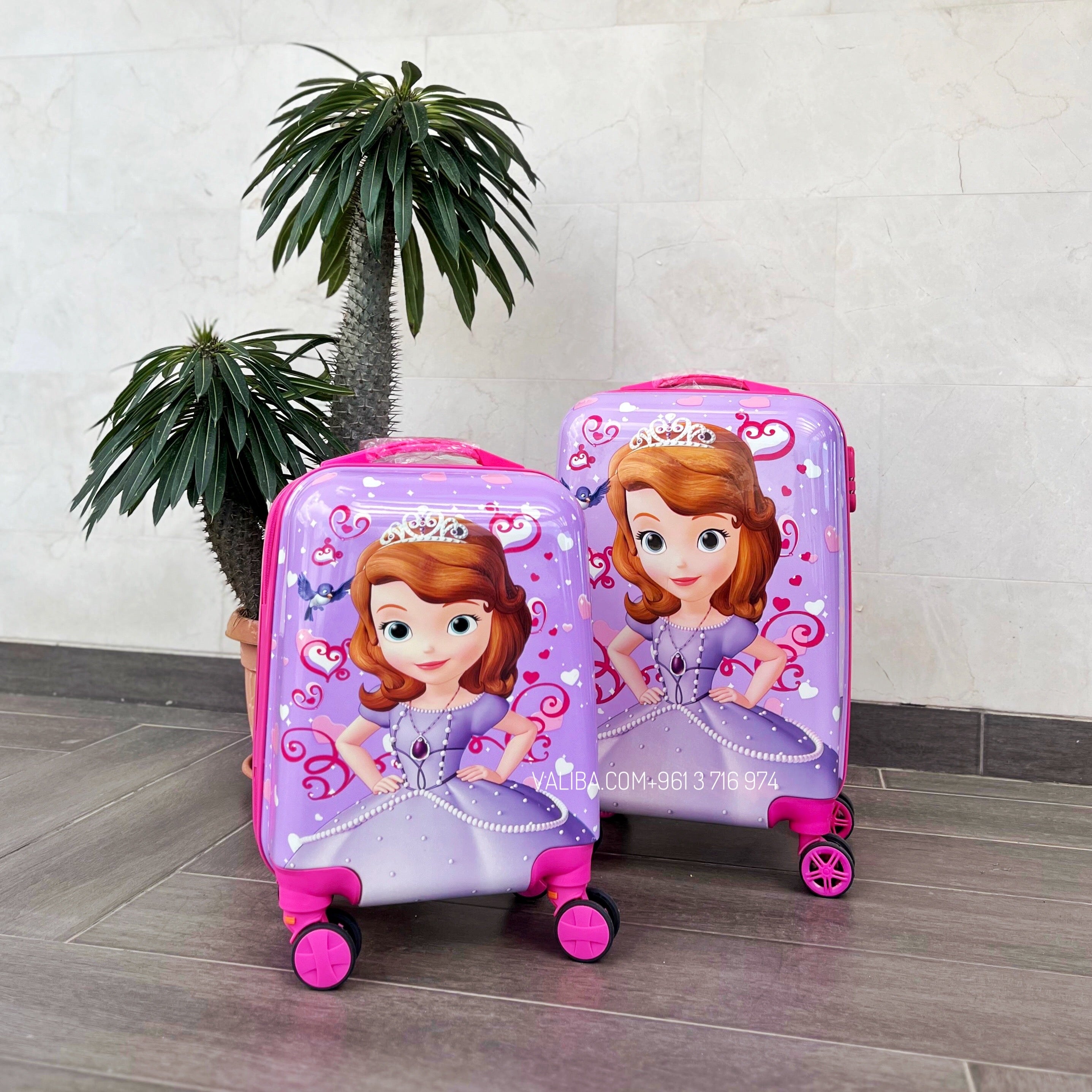 Kids suitcase Princess Sofia VALIBA