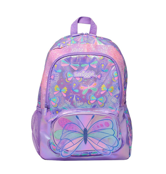 Purple Butterfly Flutter Classic Backpack