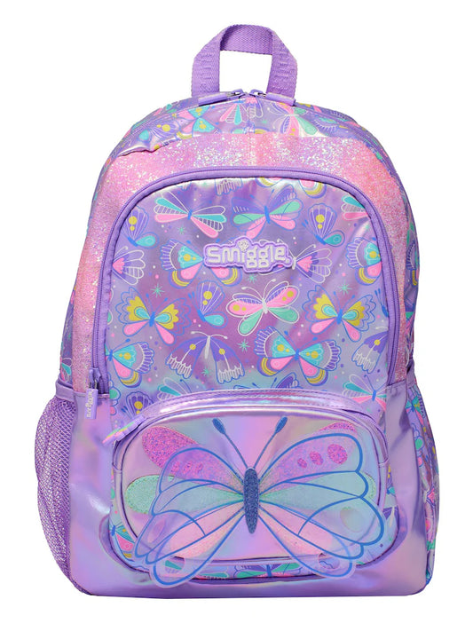 Purple Flutter Classic Backpack