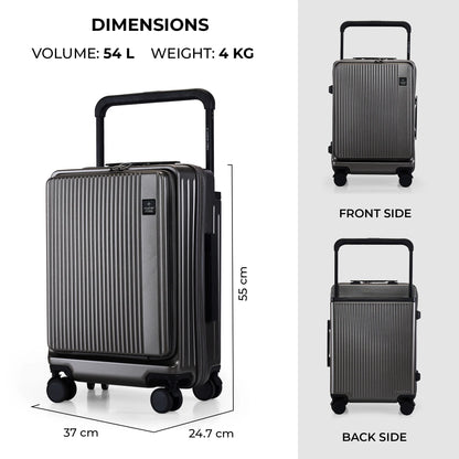 20" Carry On Luggage with Laptop Pocket