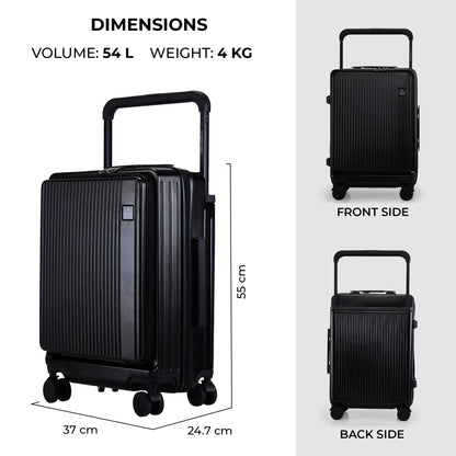 20" Carry On Luggage with Laptop Pocket