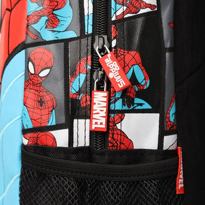 Smiggle Spiderman Junior Hoodie Backpack, 36cm