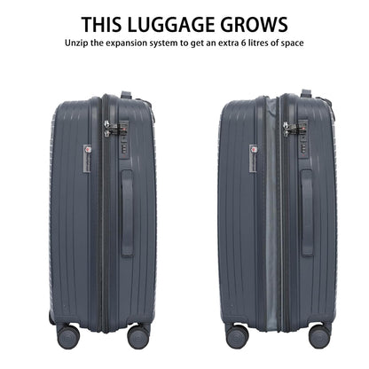 PP Luggage - 24" - Grey