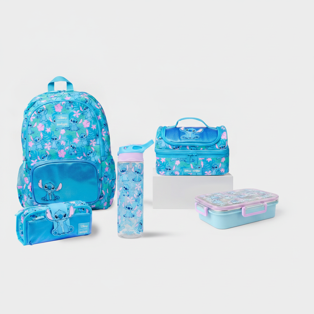 Stitch 5 Piece School Bundle