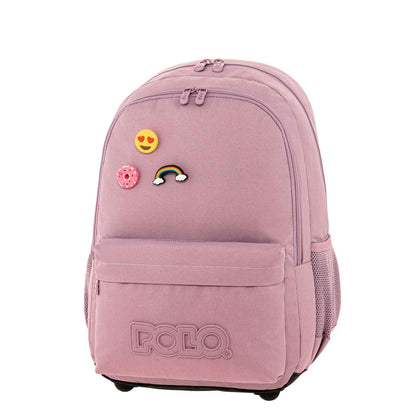 Polo Double Backpack with Pins