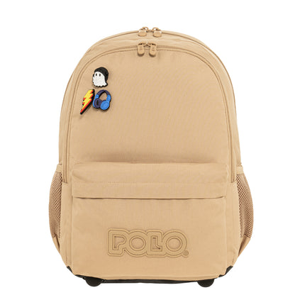 Polo Double Backpack with Pins