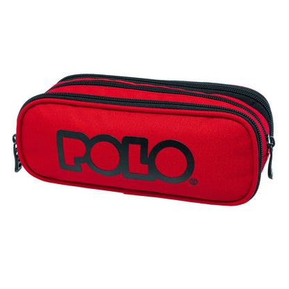 Polo Pencil Case Triple