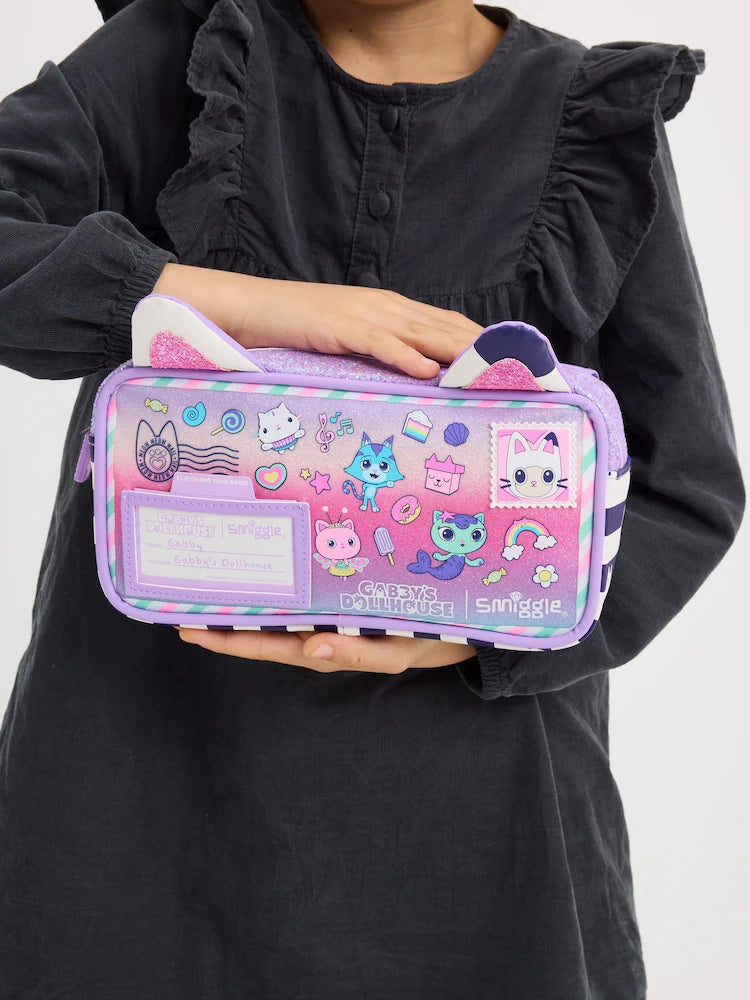 Purple Gabby's Dollhouse Post Pencil Case