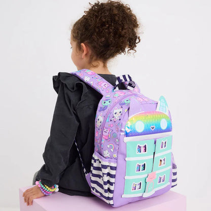 Smiggle Gabby's Dollhouse Junior Backpack, 36cm