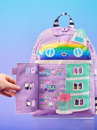 Smiggle Gabby's Dollhouse Junior Backpack, 36cm