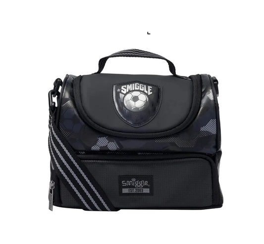 Football Double Pocket Lunchbox With Strap