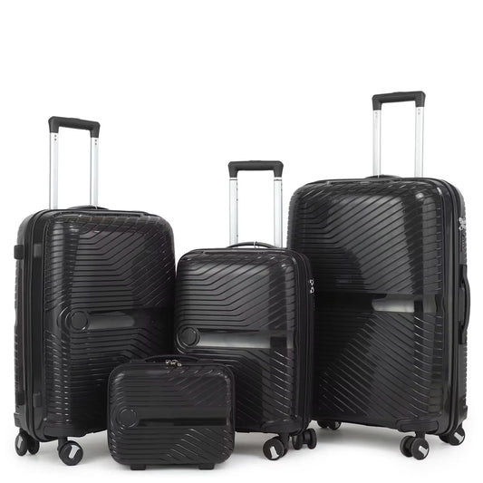PP Luggage Set 5pcs - Black