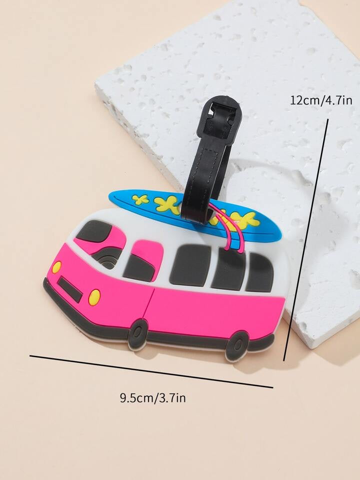 Surf Bus Luggage Name Tag