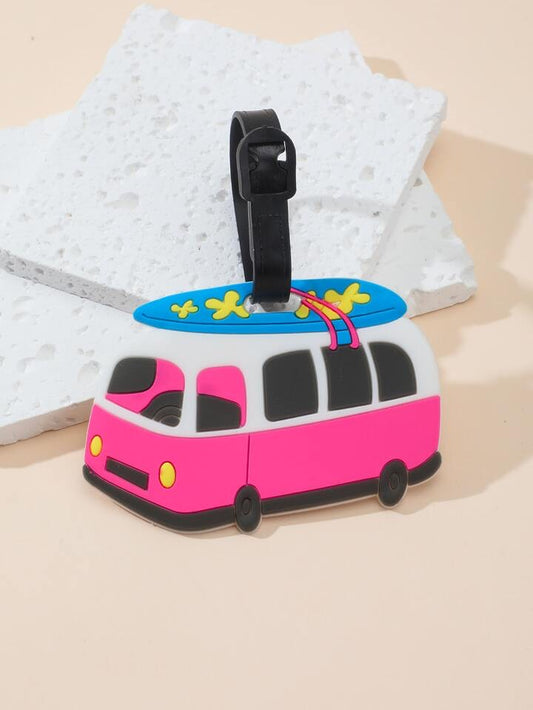 Surf Bus Luggage Name Tag
