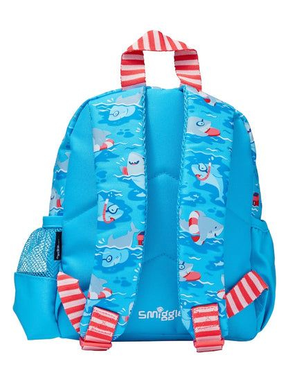 Blue Over and Under Teeny Tiny Backpack Shark
