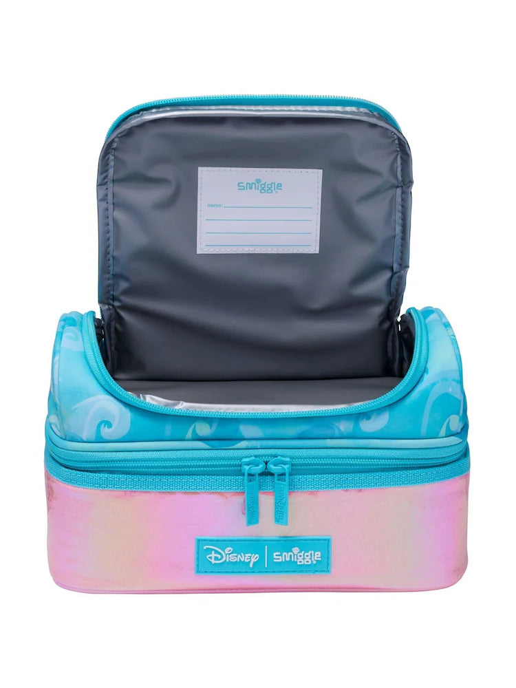 Pink Moana Print Double Decker Lunch Bag