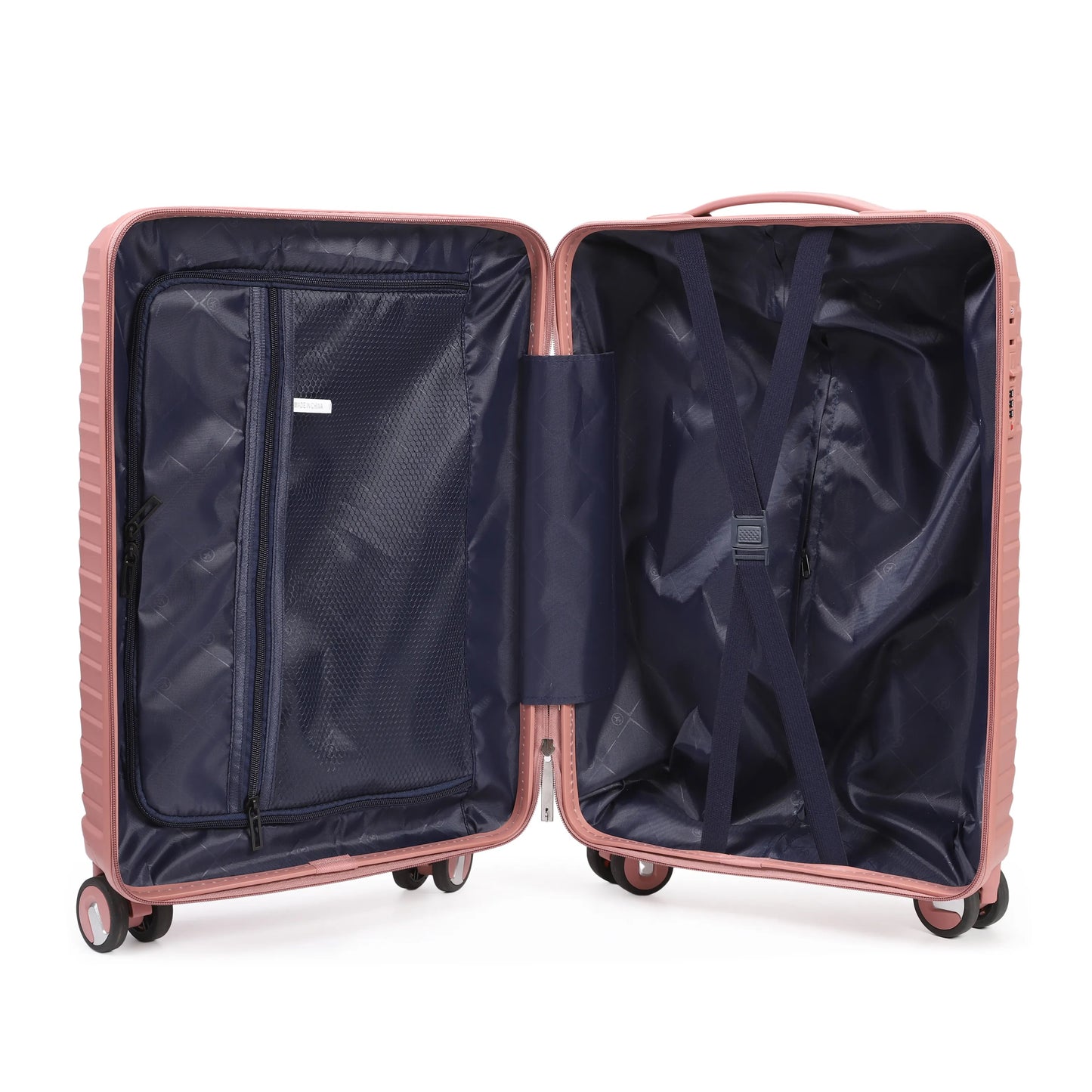 Swiss Gear PP Luggage Set - Rose Gold