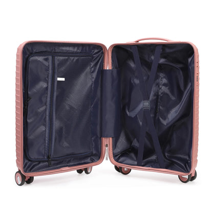 Swiss Gear PP Luggage Set - Rose Gold