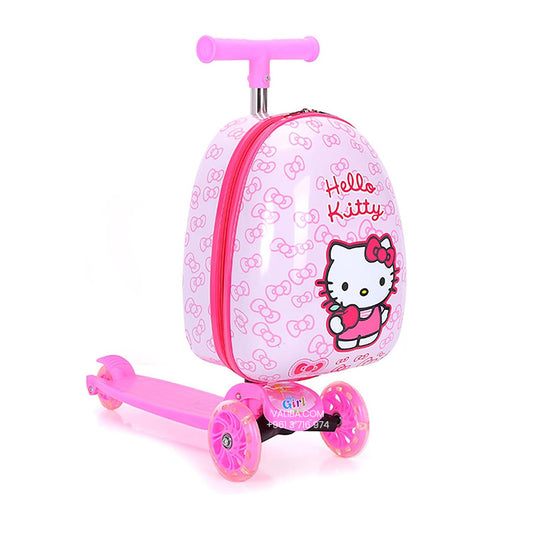 Kids scooter suitcase - Hello Kitty