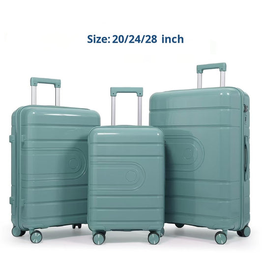 PP Luggage Set - Grey Blue