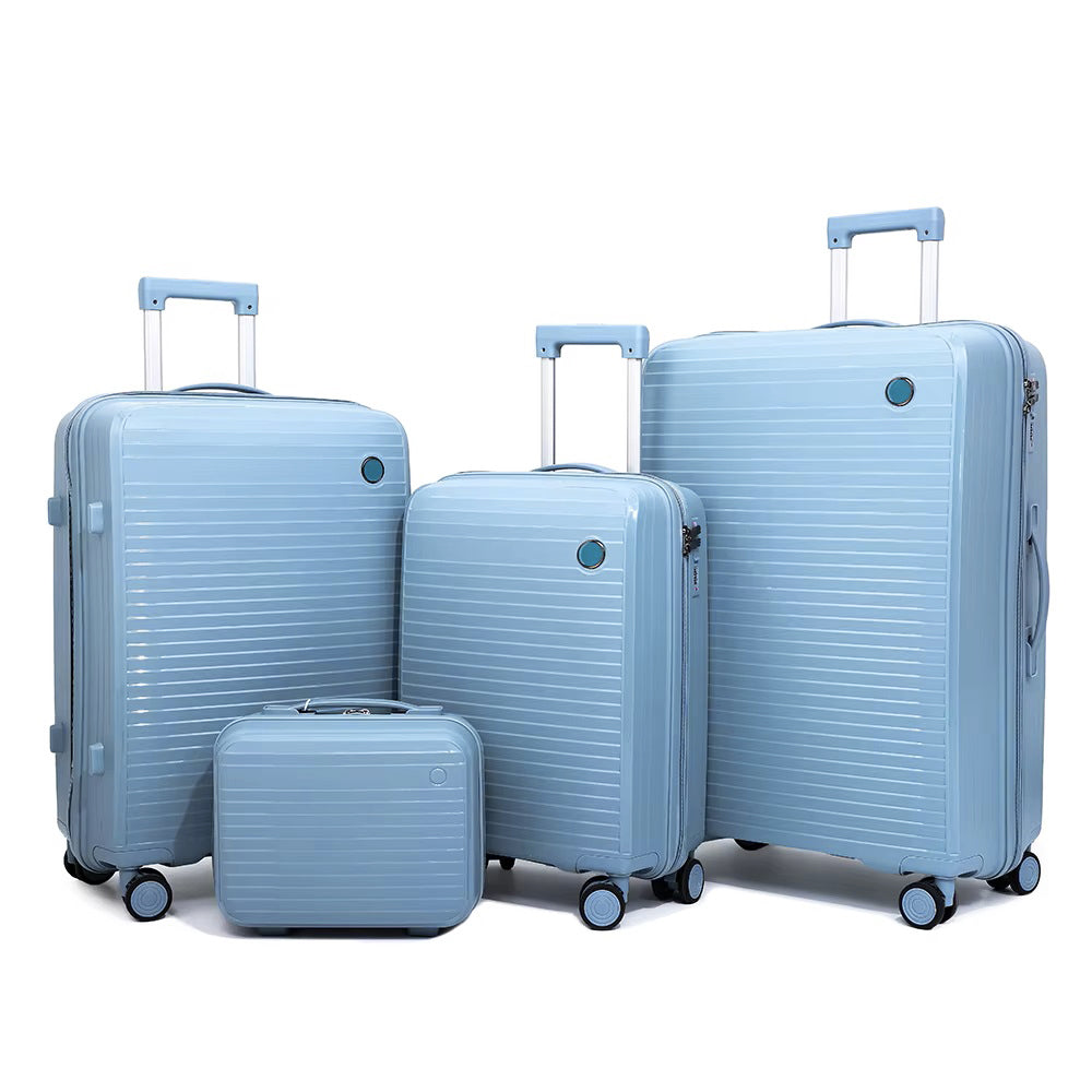 PP Luggage Set - Grey Blue