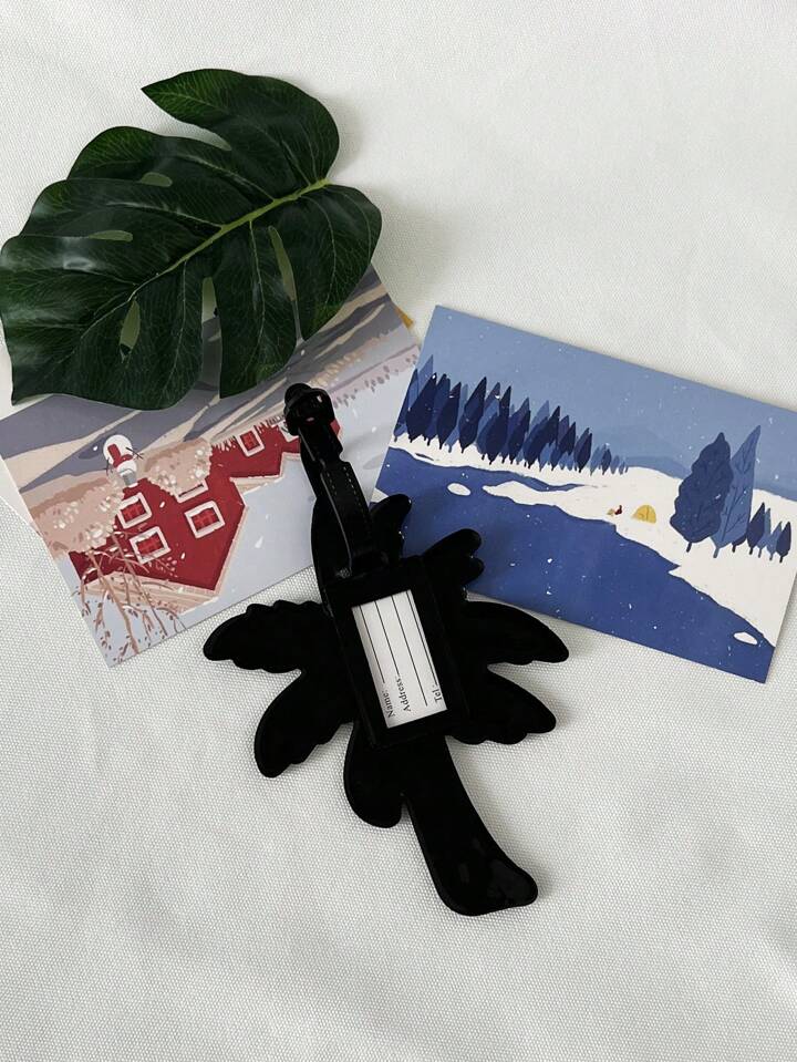 Palm Tree Luggage Name Tag