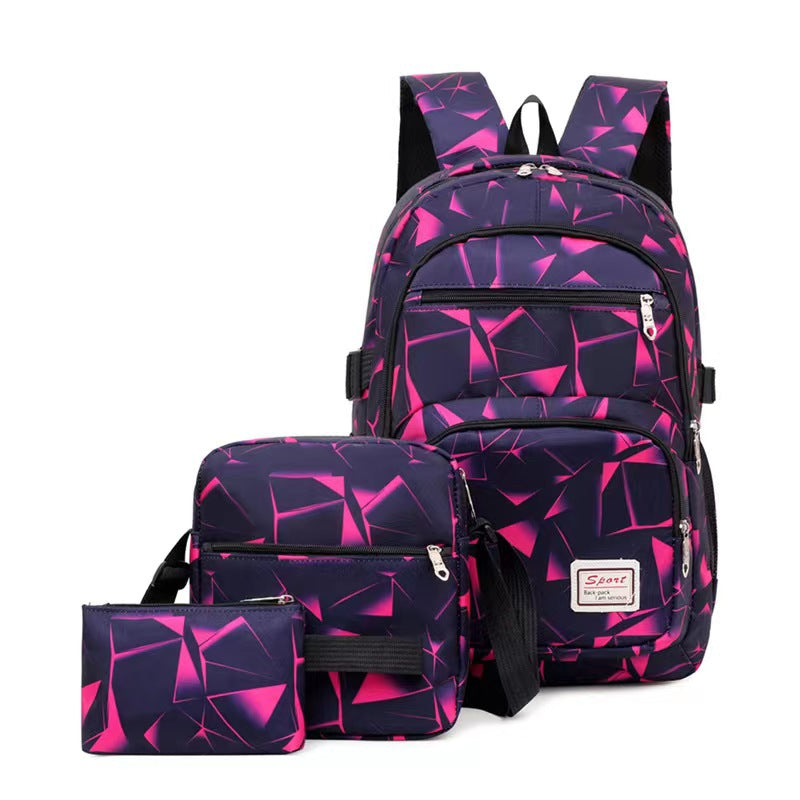 Pink Backpack Set 3 pcs