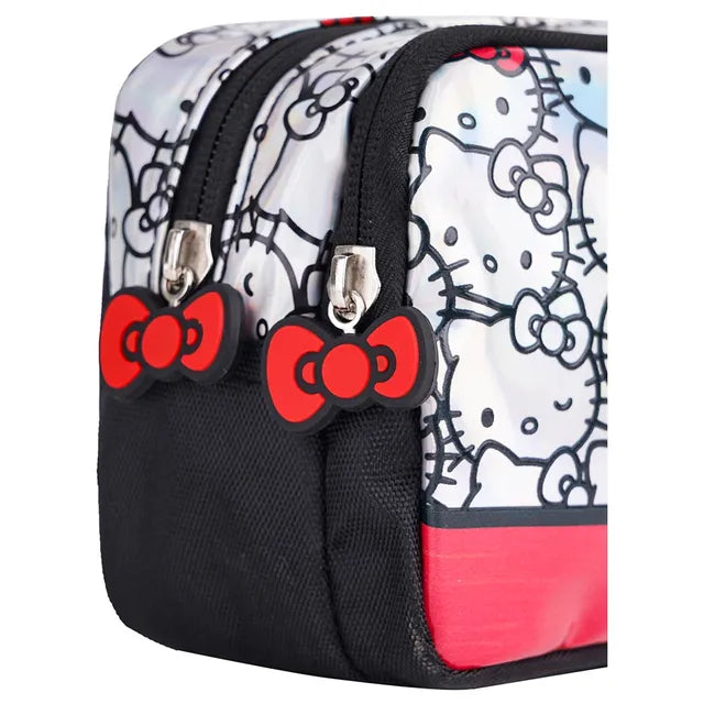 Must Team pencil case 2 zippers hello kitty