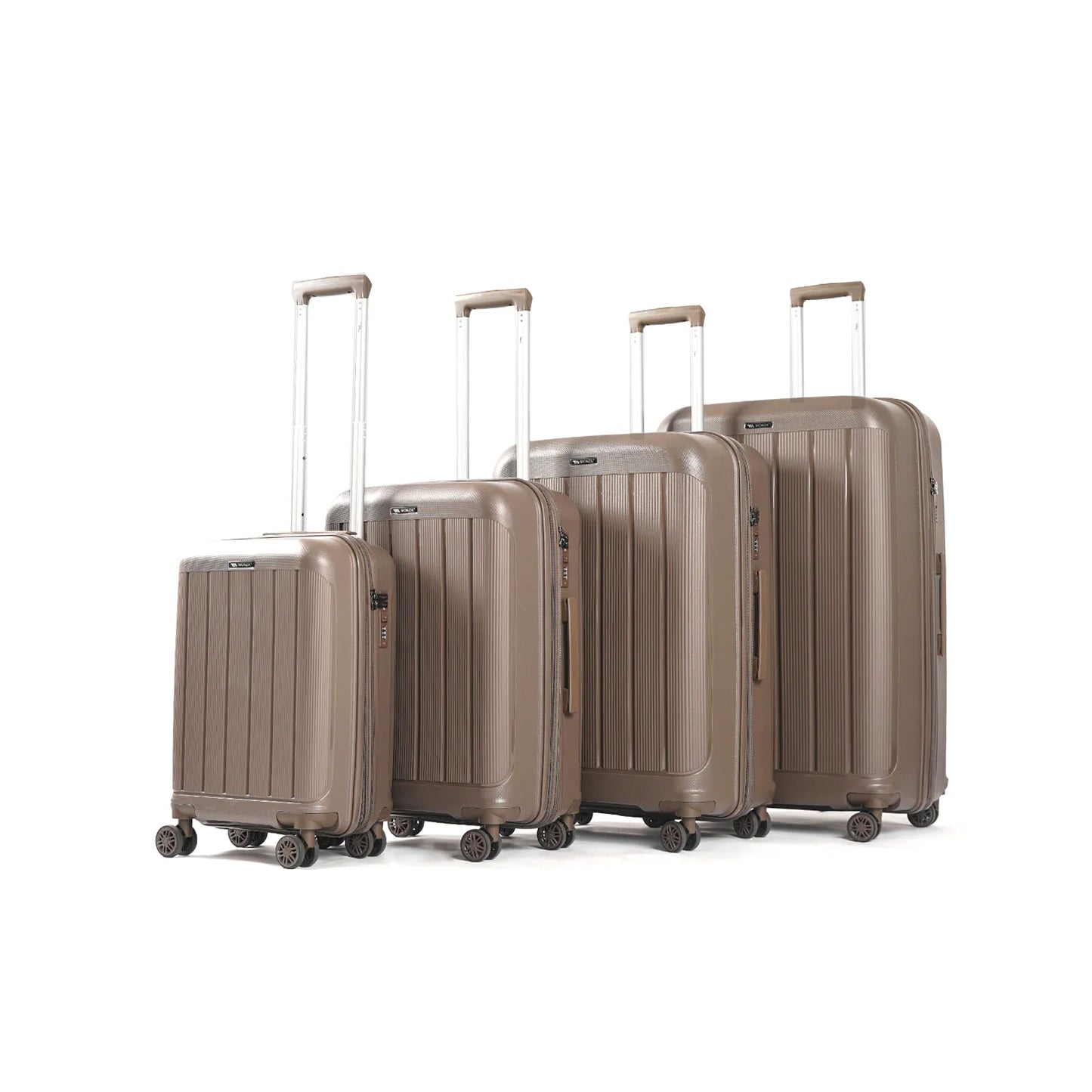 Monza PP Luggage Set - Bronze