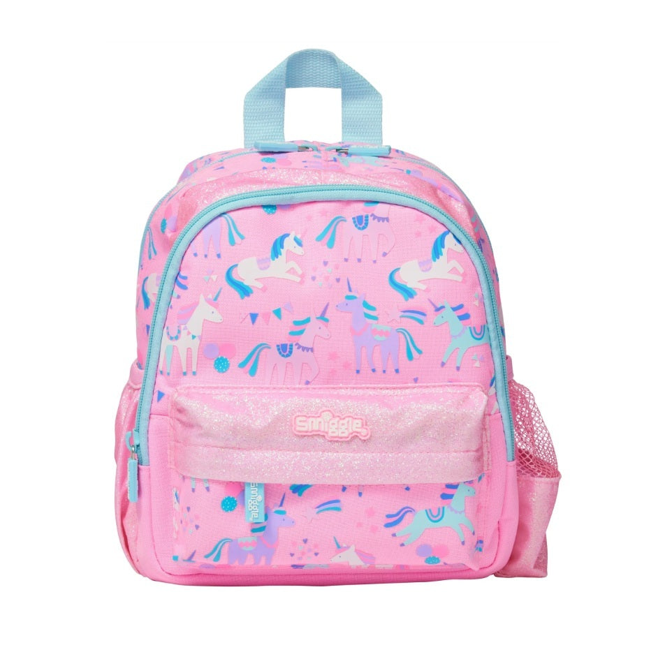Teeny Tiny Backpack Pink Unicorn, 26cm