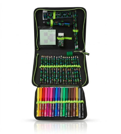 Minecraft Zip It Stationery Gift Pack Pencil Case