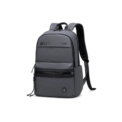 Arctic Hunter Laptop Backpack - 15.6inch Laptop B00536 Grey