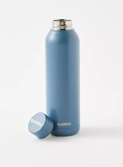 Quokka Grey Blue 630ML | Stainless Steel Water Bottles BPA Free | Double Wall Thermal Bottle
