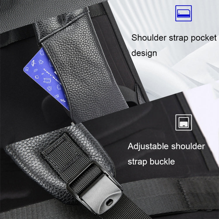 Valiba Leather Laptop Backpack - 15.6inch Laptop