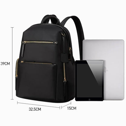 Valiba Women's Laptop Backpack - 13inch Laptop Black