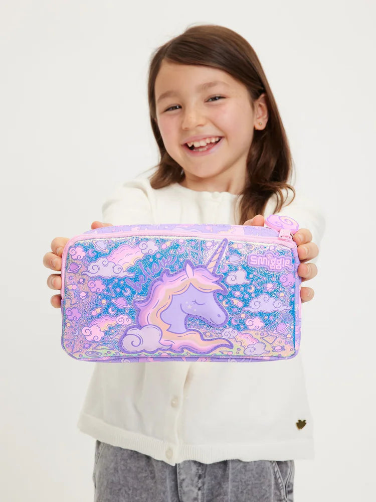 Purple Unicorn Pencil Case
