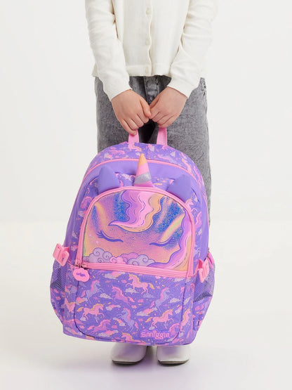 Purple Unicorn Classic Attach Backpack, 42cm