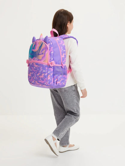 Purple Unicorn Classic Attach Backpack, 42cm