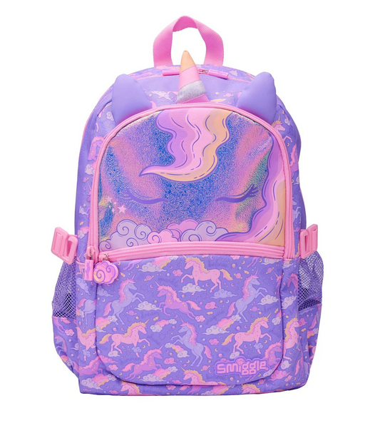 Purple Unicorn Classic Attach Backpack, 42cm