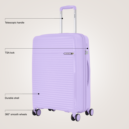 Valiba PP Luggage - 28" - Light Purple