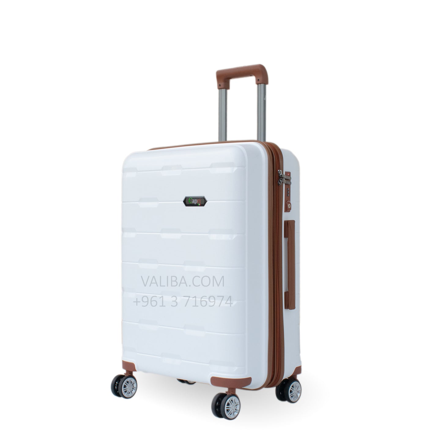 Capri Paradise PP Luggage - 24" - White