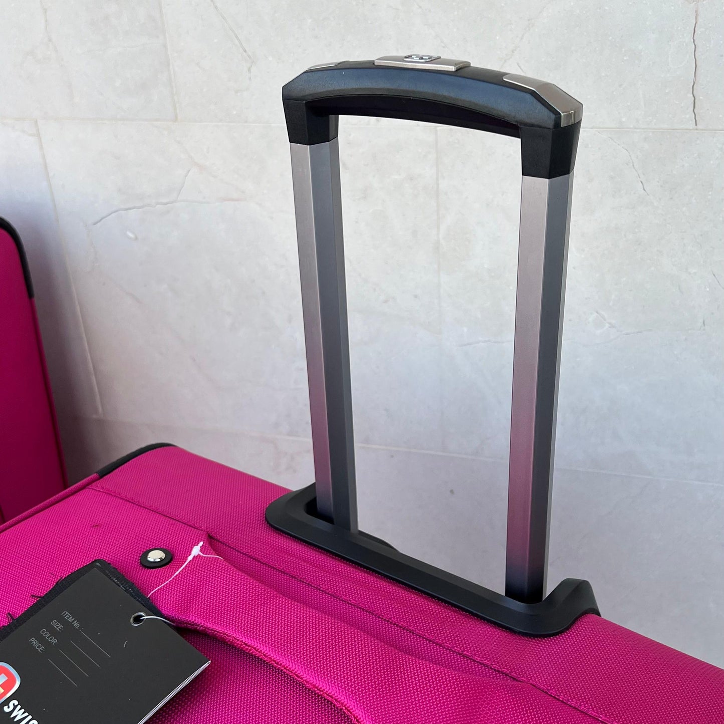 Swiss Gear Fabric Luggage - 20" - Pink