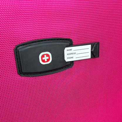 Swiss Gear Fabric Luggage - 20" - Pink