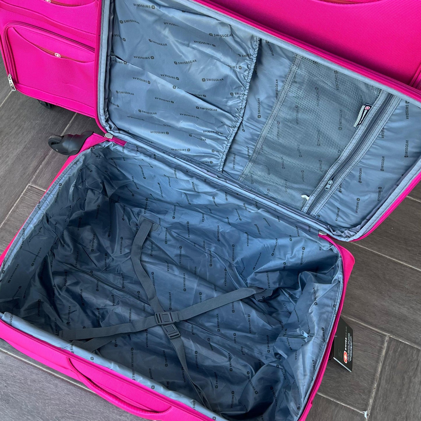 Swiss Gear Fabric Luggage - 20" - Pink