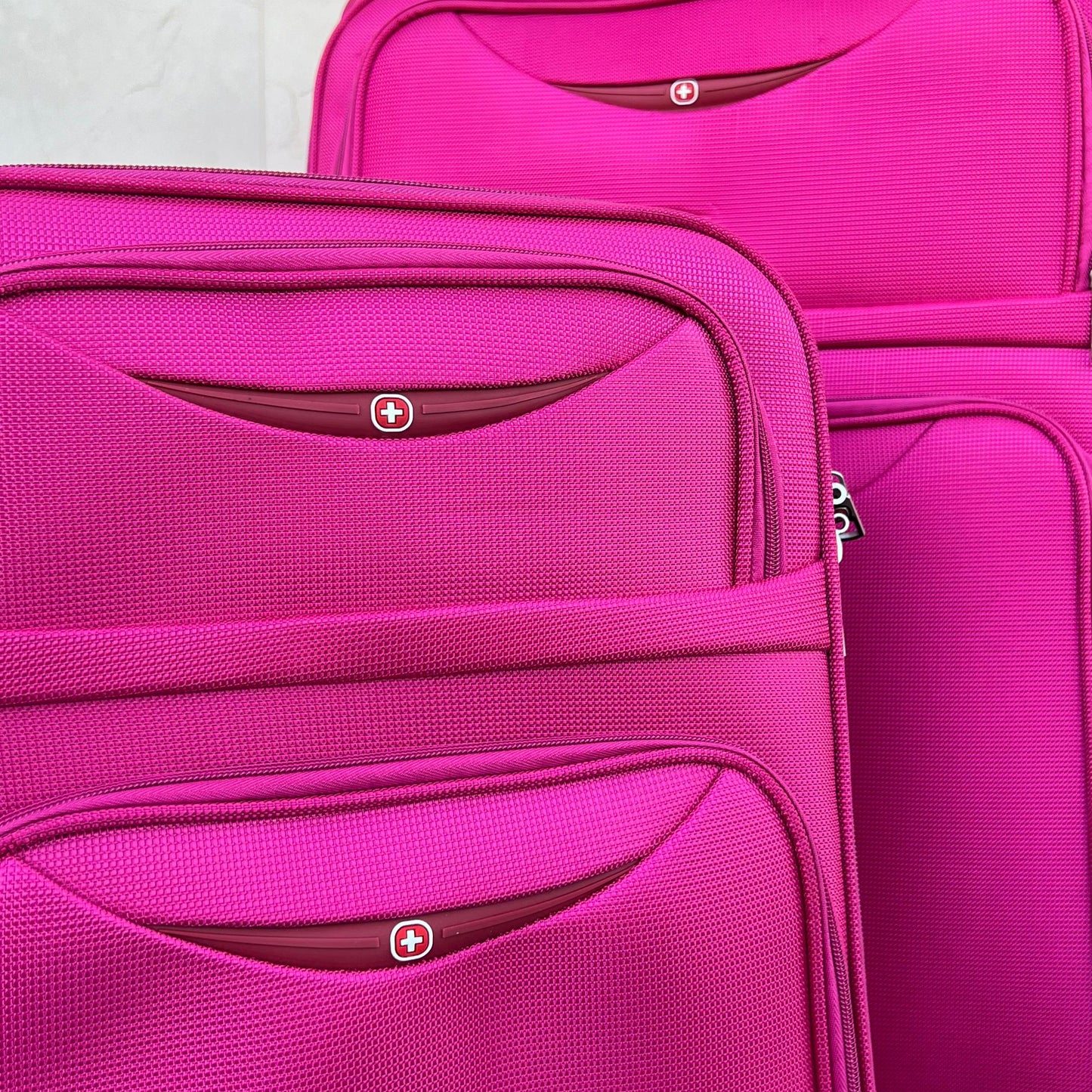 Swiss Gear Fabric Luggage - 20" - Pink