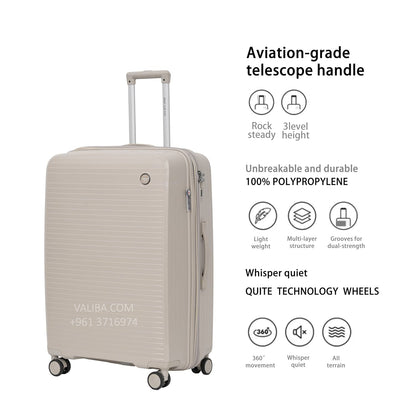 PP Luggage - 24" - Beige